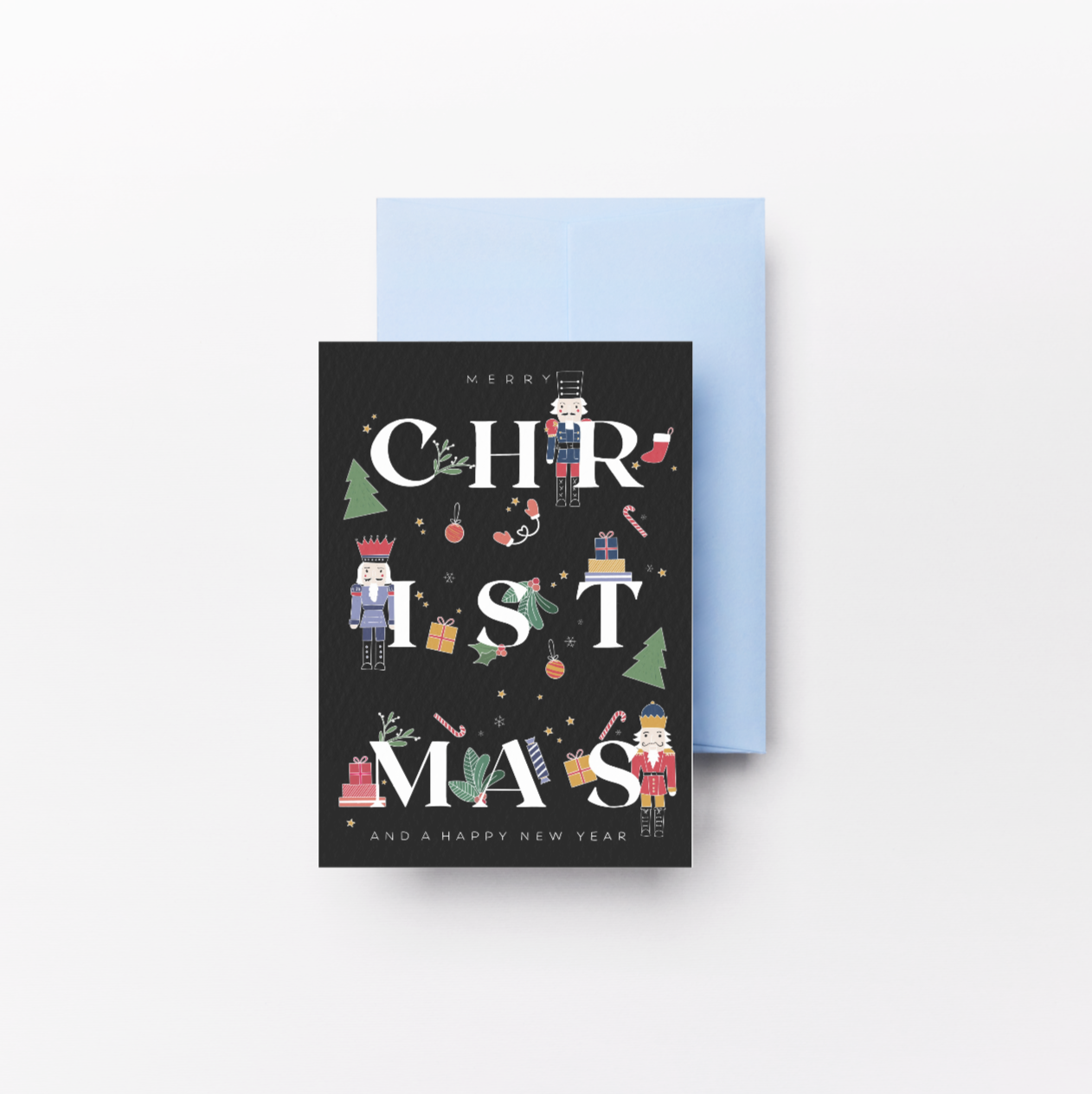Nutcracker Christmas Card