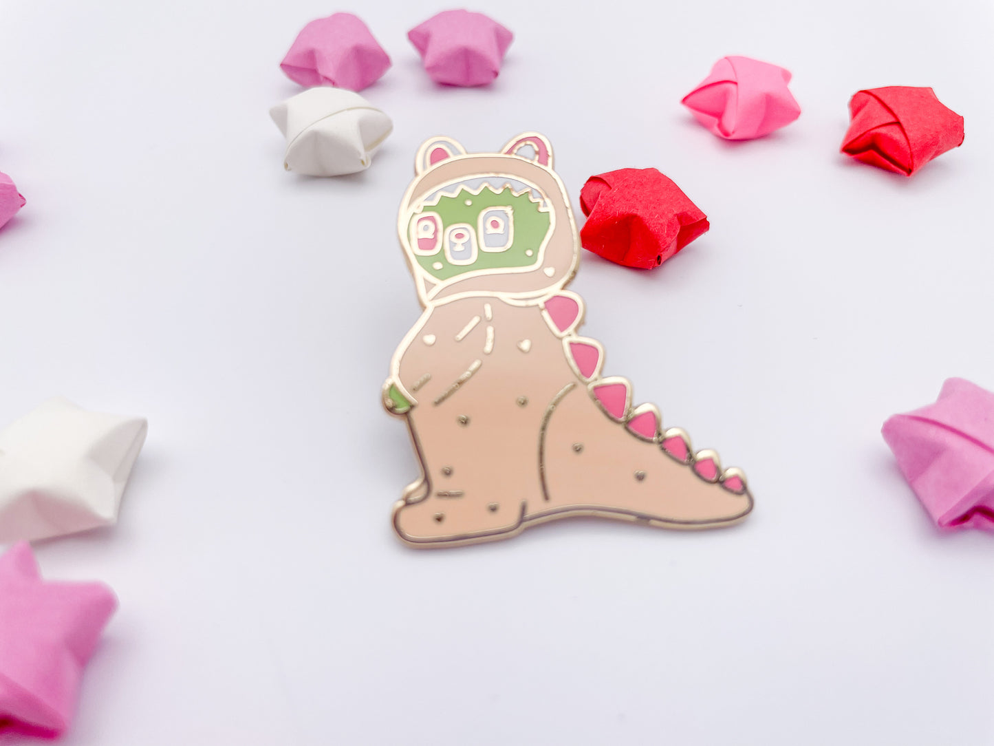 Erniesaurus Enamel Pin