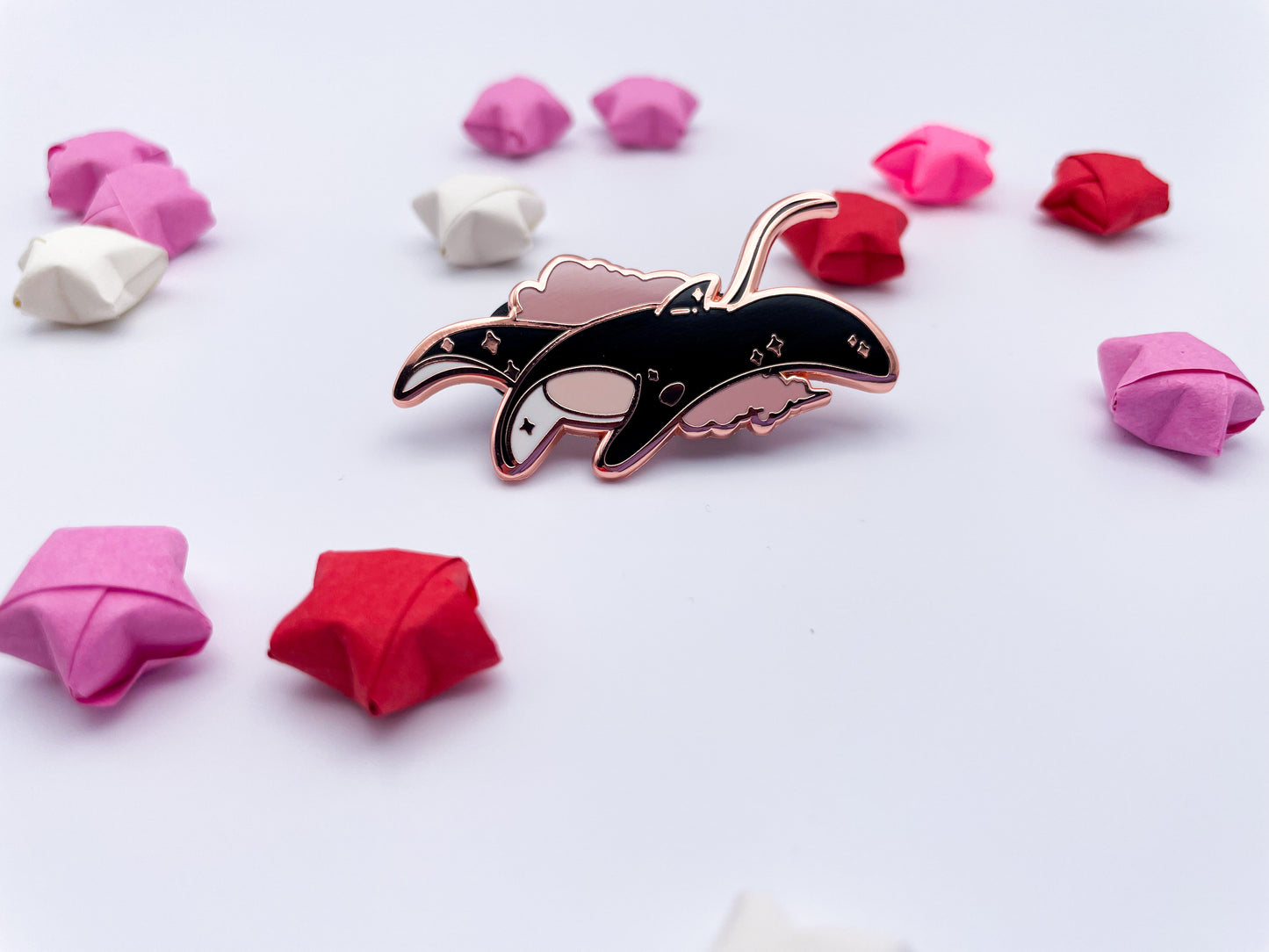 Galaxy Ray Pin