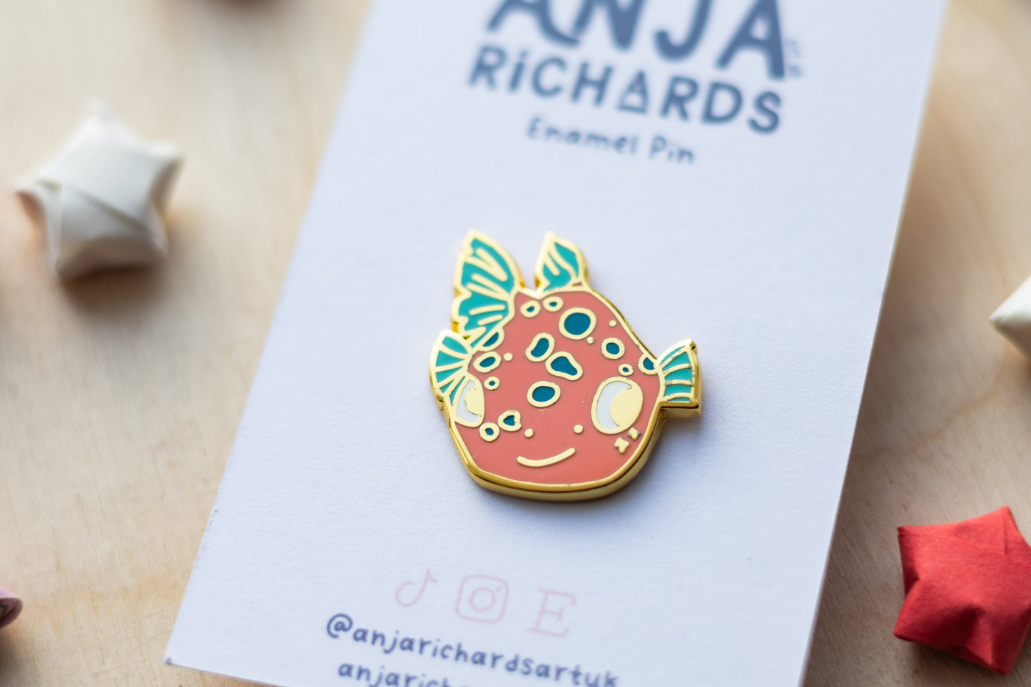 Puffer Fish Pin
