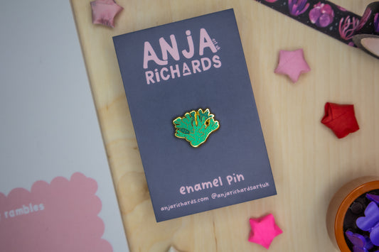 Soft Coral Mini Pin