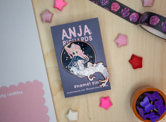 Selqualia Mermaid Enamel Pin