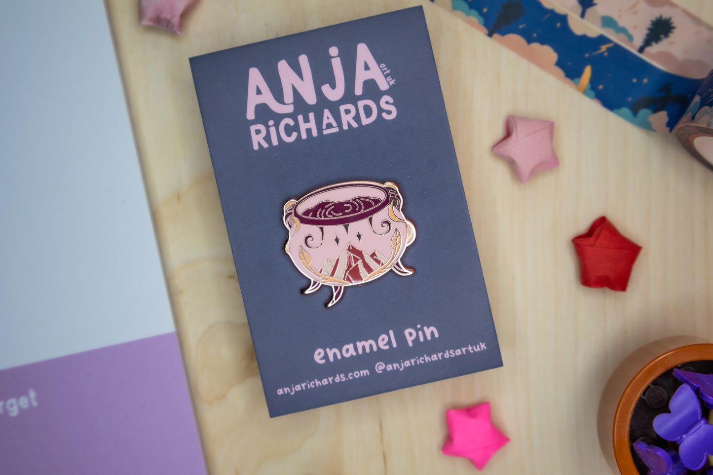 Cauldron Enamel Pin