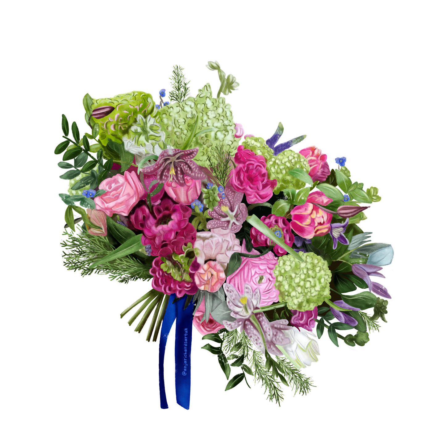 Wedding Bouquet Commission