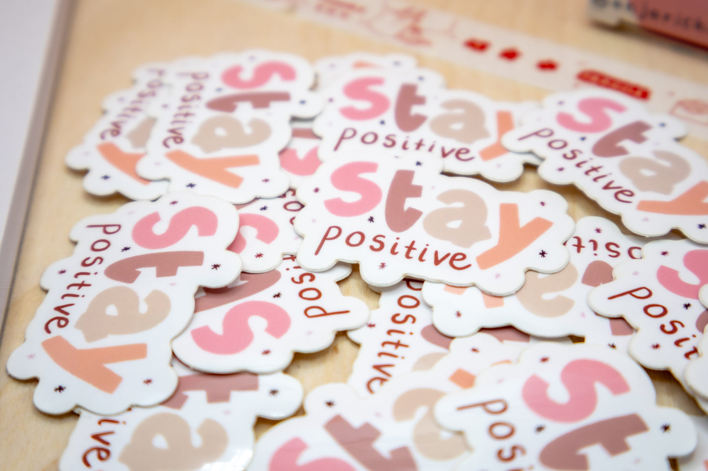 Stay Positive Sticker