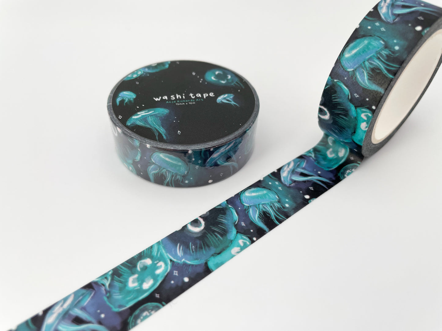 Jellyfish Watercolour Washi Tape