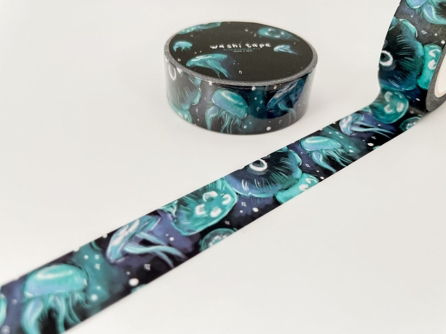 Jellyfish Watercolour Washi Tape