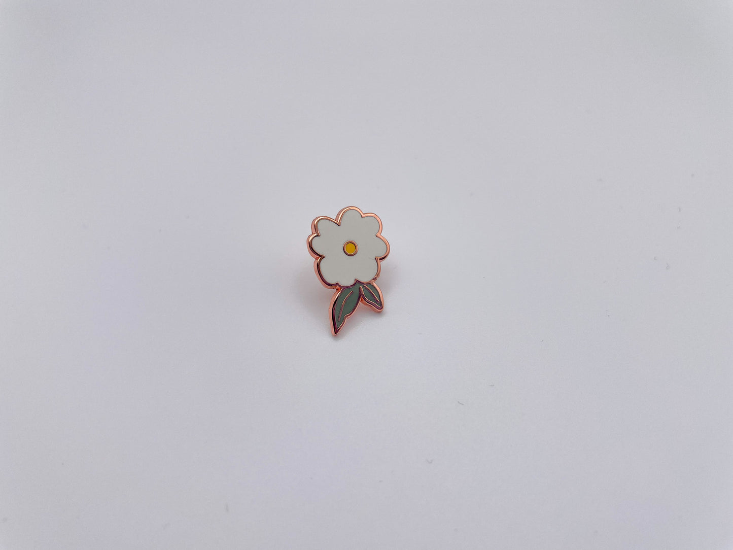 Daisy Enamel Pin