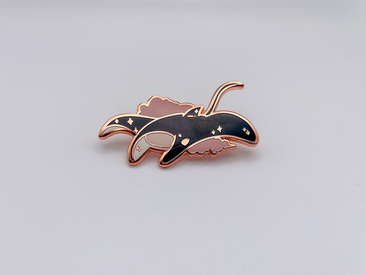 Galaxy Ray Pin