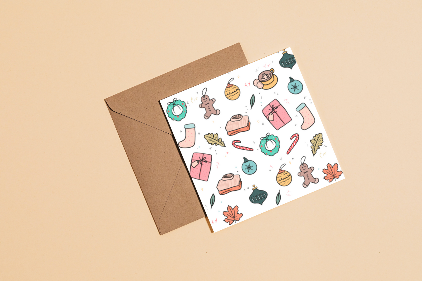 Pattern Christmas Card