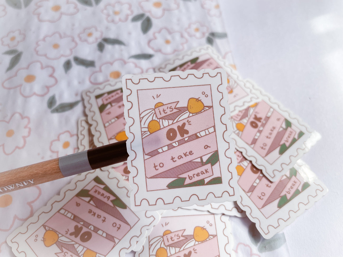 Its Ok To Take A Break Sticker