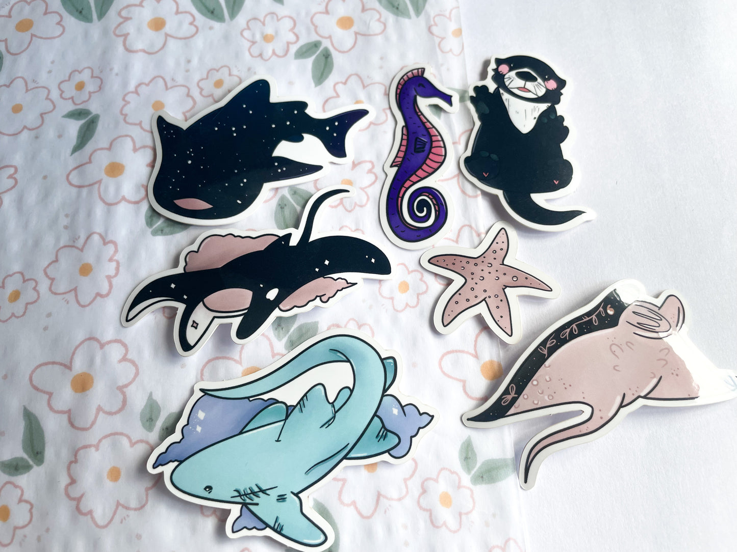 Under the Sea Sticker Pack 7pcs