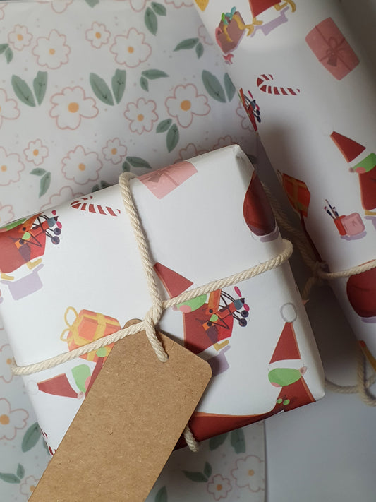 Elves Wrapping Paper