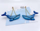 Whale Earrings