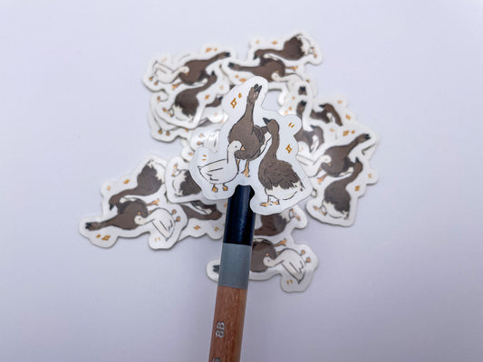 Geese & Duck Sticker