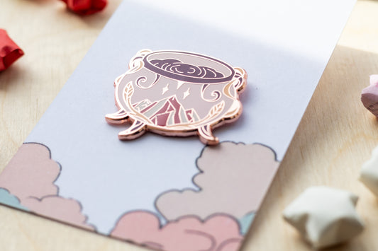 Cauldron Enamel Pin