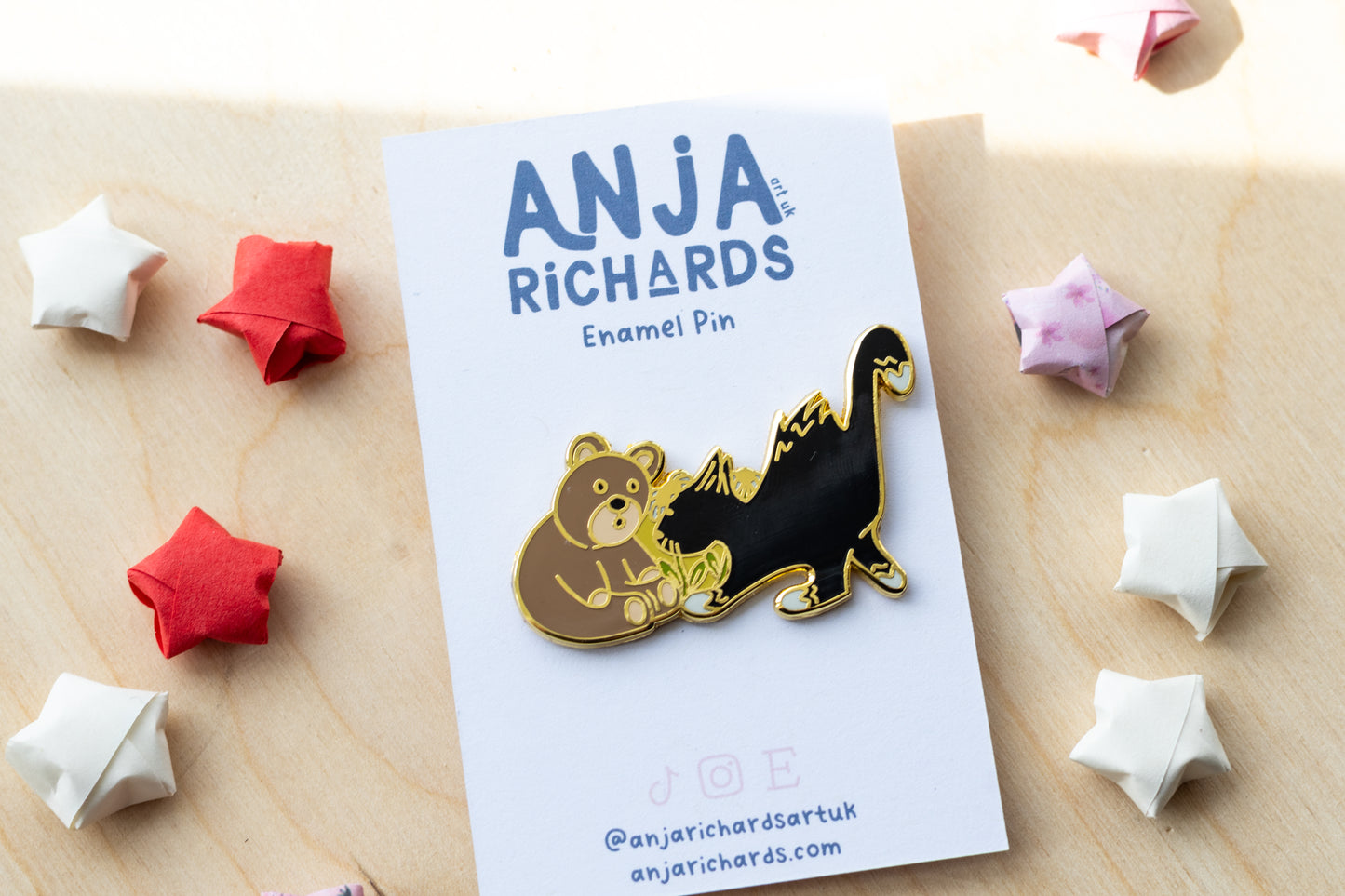 Ted & Sparkles Pin - Standard Edition