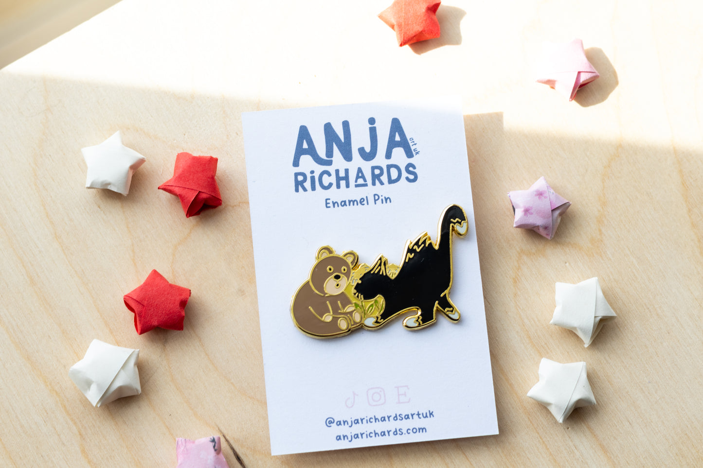 Ted & Sparkles Pin - Standard Edition