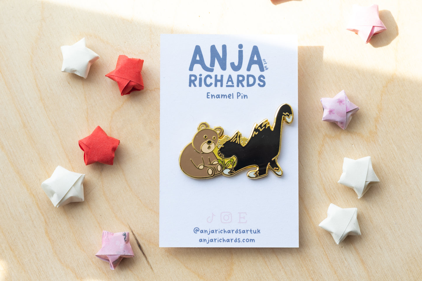 Ted & Sparkles Pin - Standard Edition