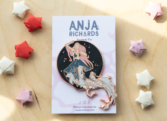 Selqualia Mermaid Enamel Pin
