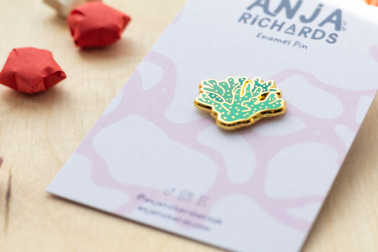 Soft Coral Mini Pin
