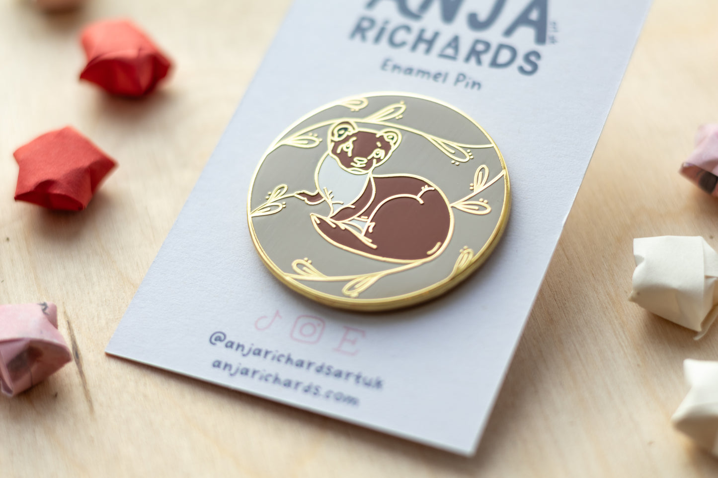 Weasel Pin - Standard Edition