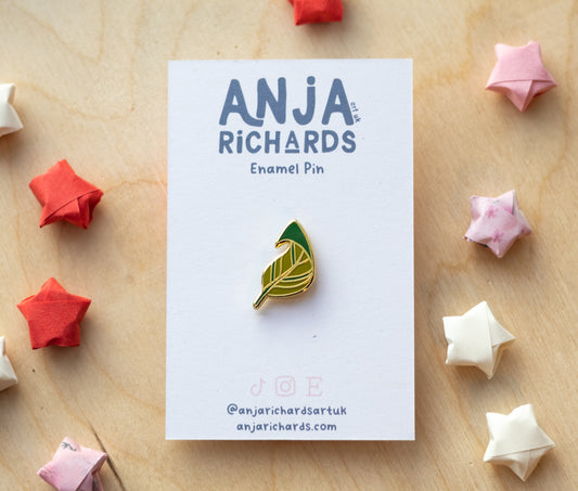 Green Leaf Pin