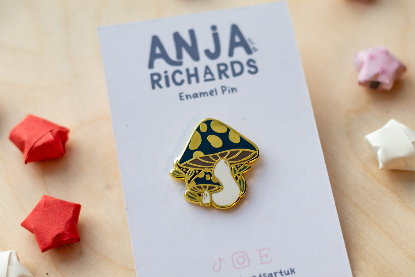 Mushroom Pin