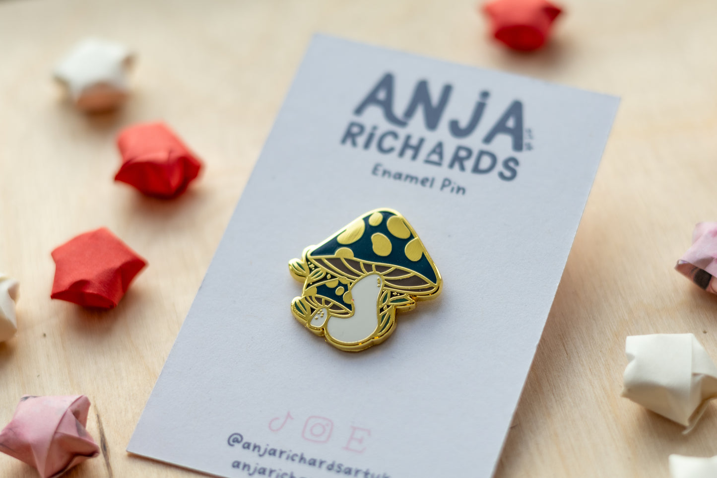 Mushroom Pin