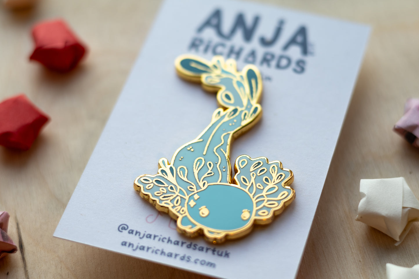 Axolotl Pin