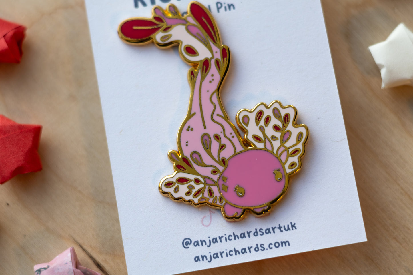 Axolotl Pin