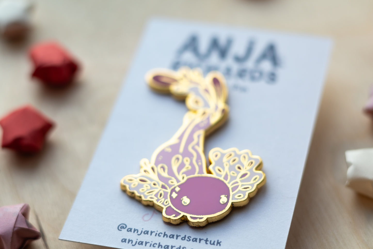 Axolotl Pin