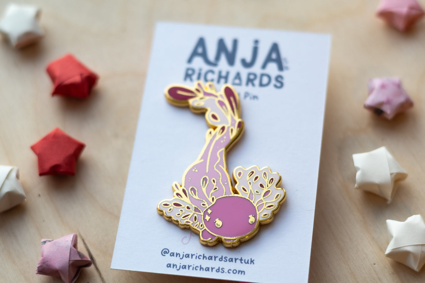 Axolotl Pin