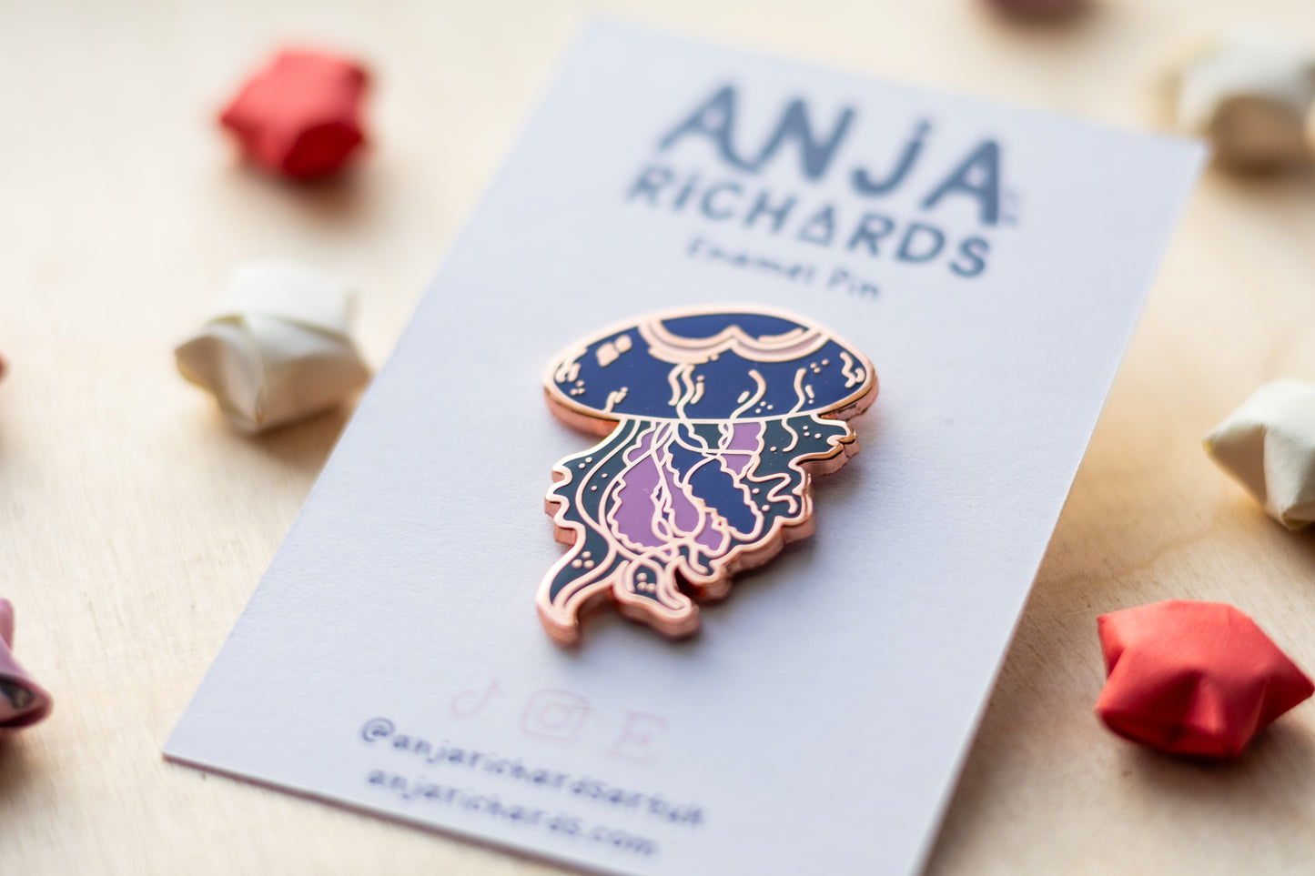 Jellyfish Pin