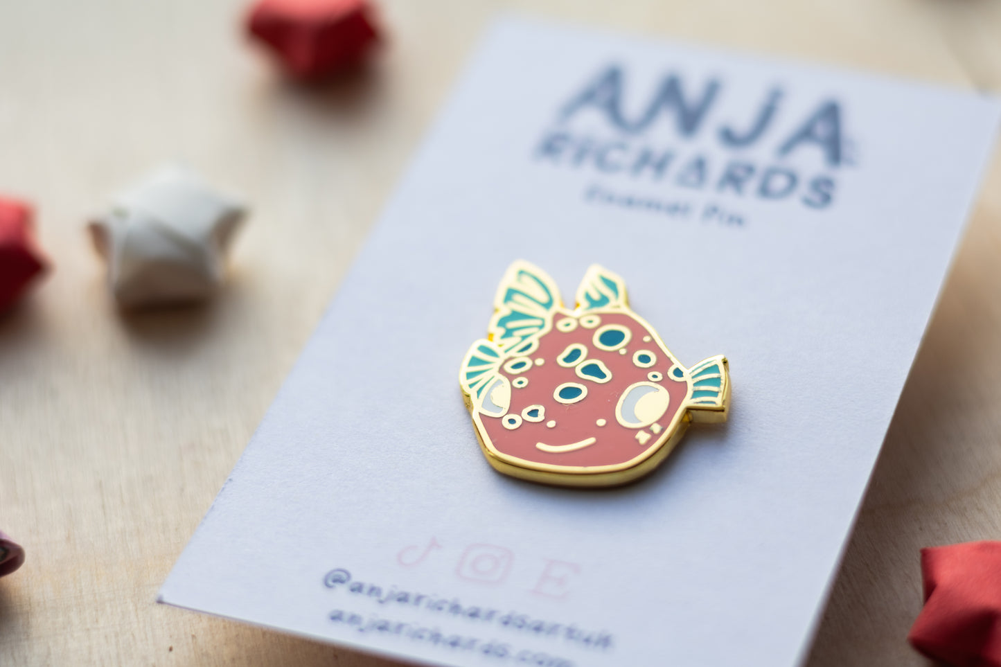 Puffer Fish Pin