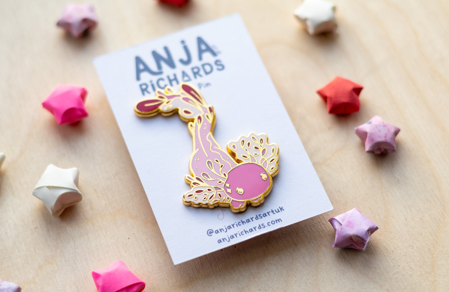 Axolotl Pin