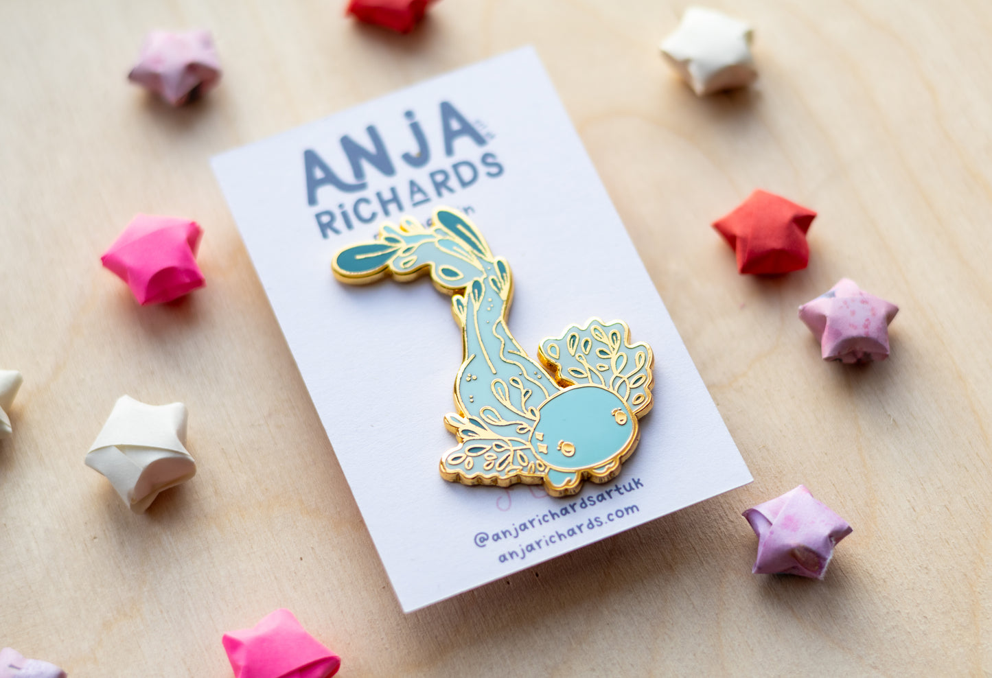 Axolotl Pin