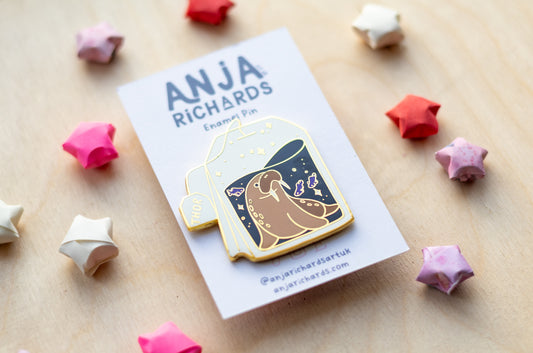 Thor the Walrus Pin