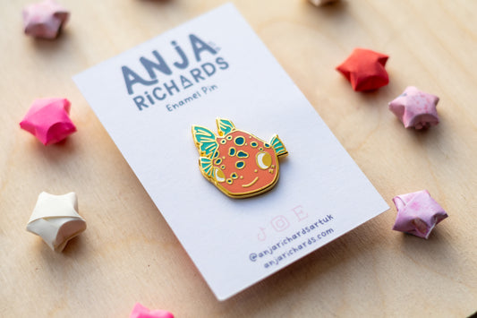 Puffer Fish Pin