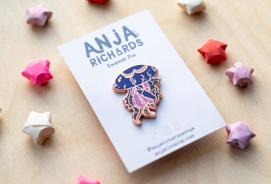 Jellyfish Pin