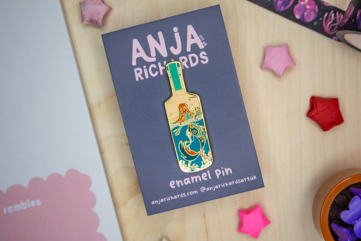 Algaeira Mermaid Pin