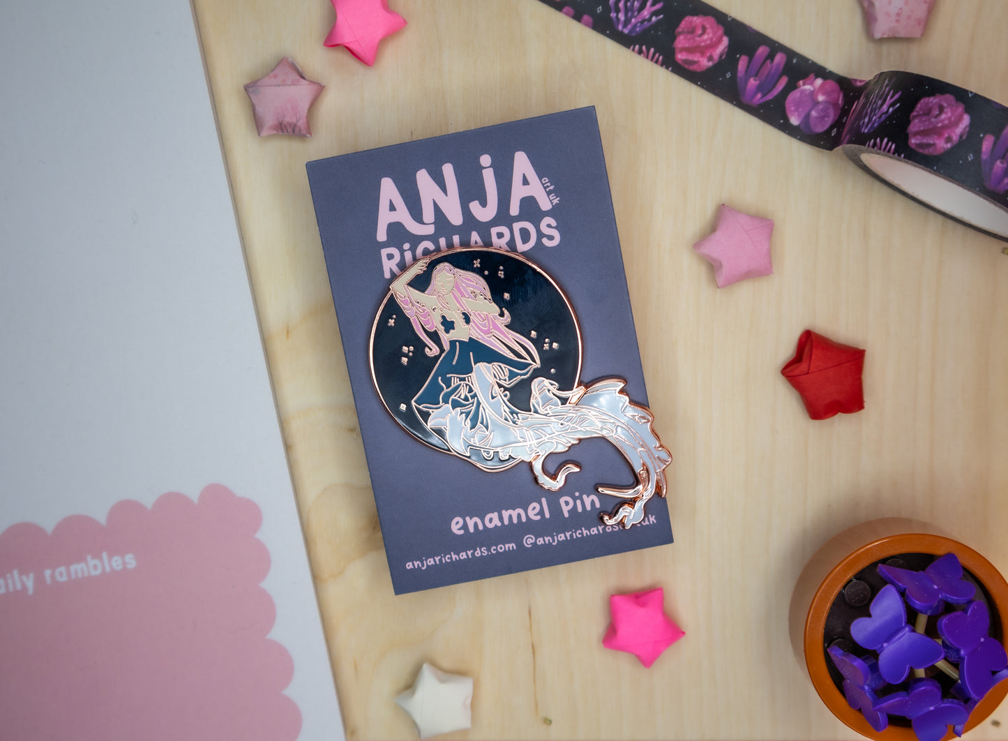 Selqualia Mermaid Enamel Pin