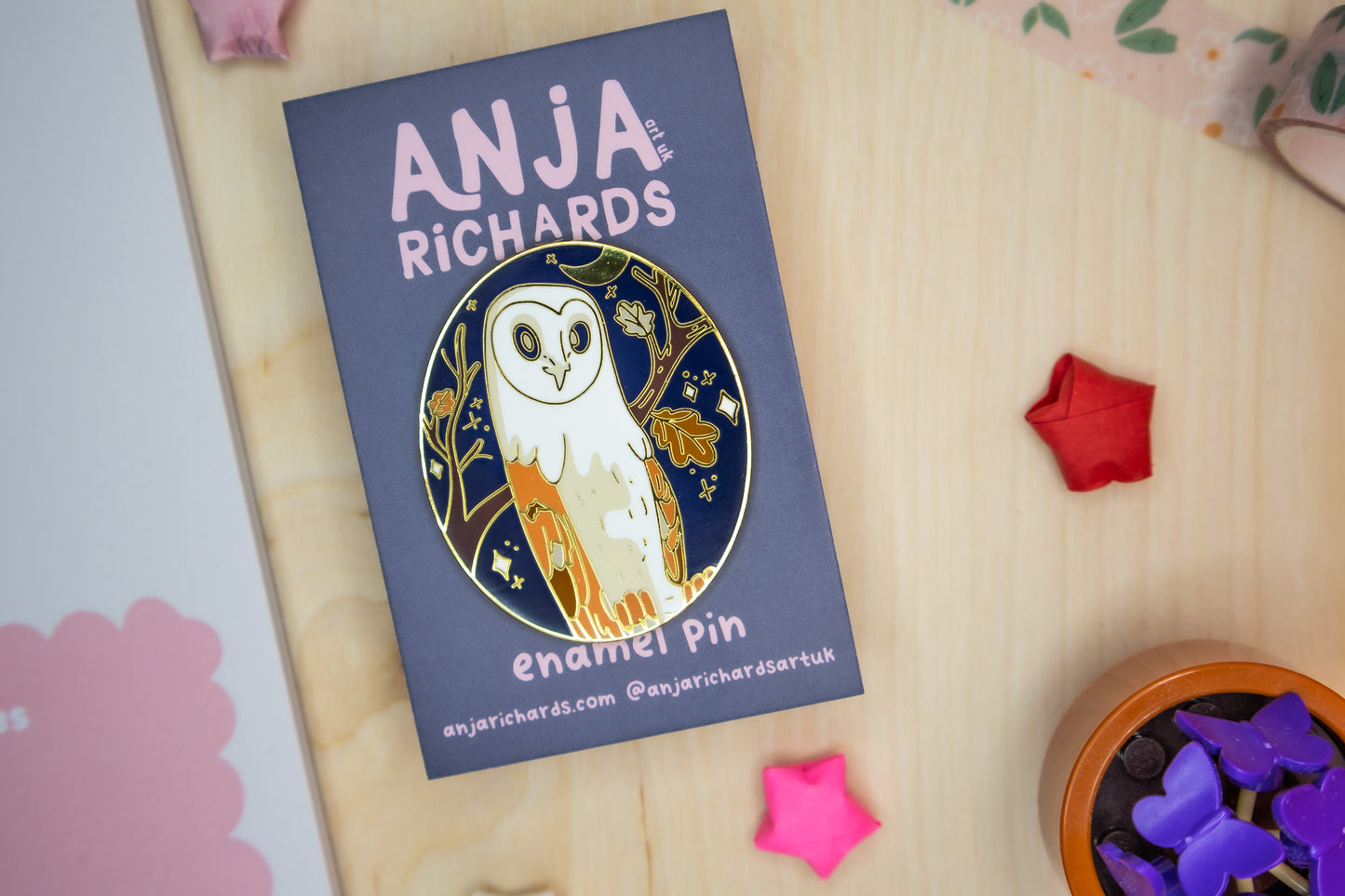 Owl Pin - Collectors Edition