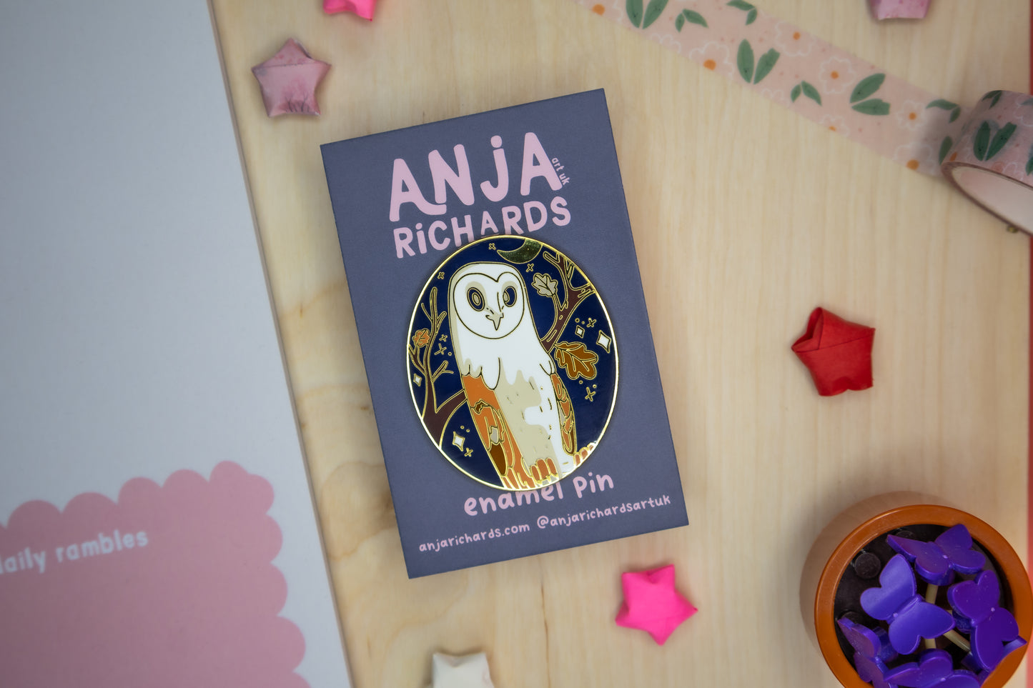 Owl Pin - Collectors Edition