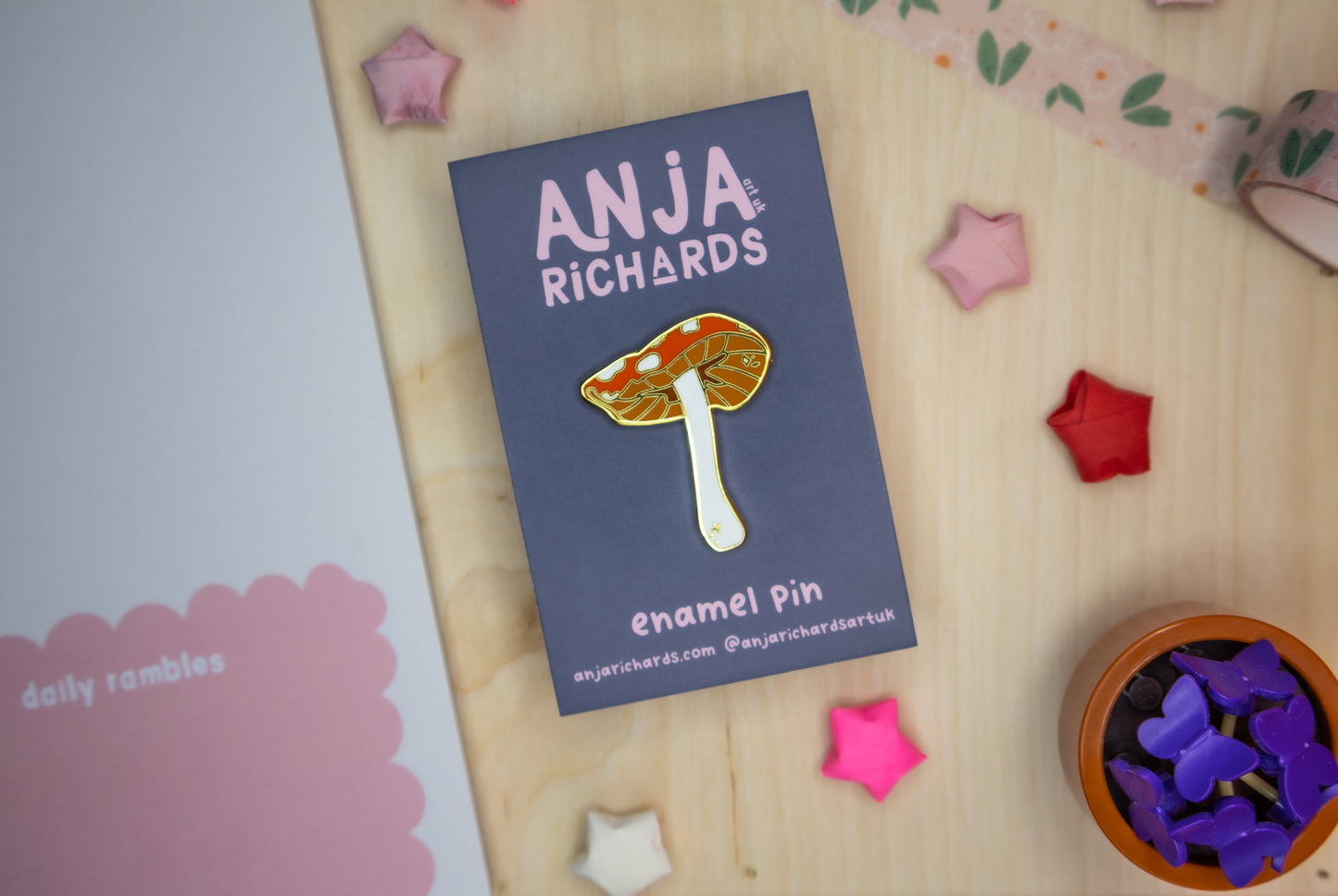 Mushroom Pin - Standard Edition