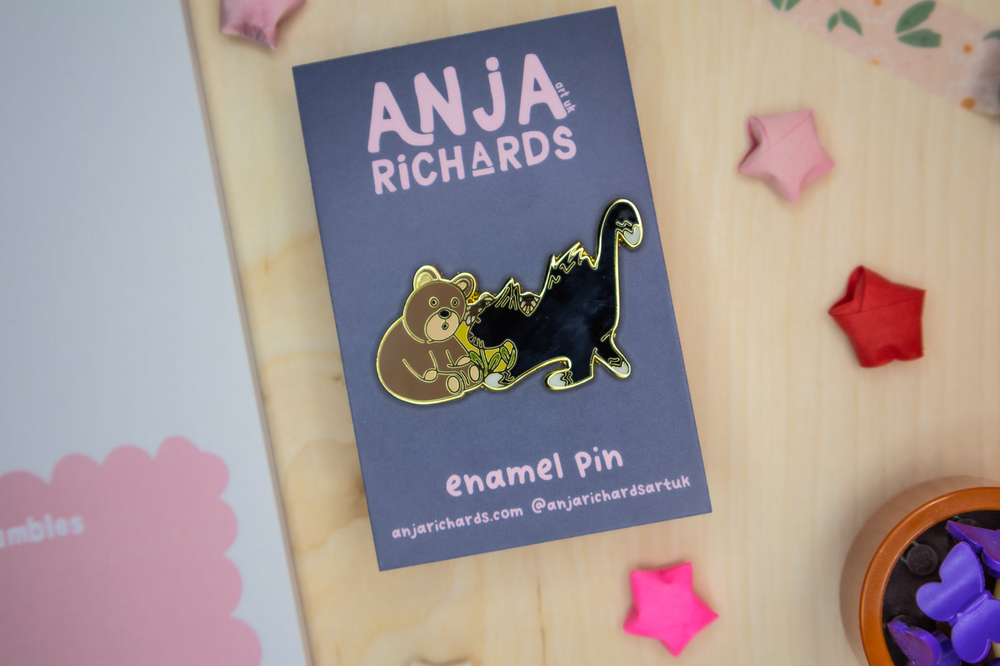 Ted & Sparkles Pin - Standard Edition
