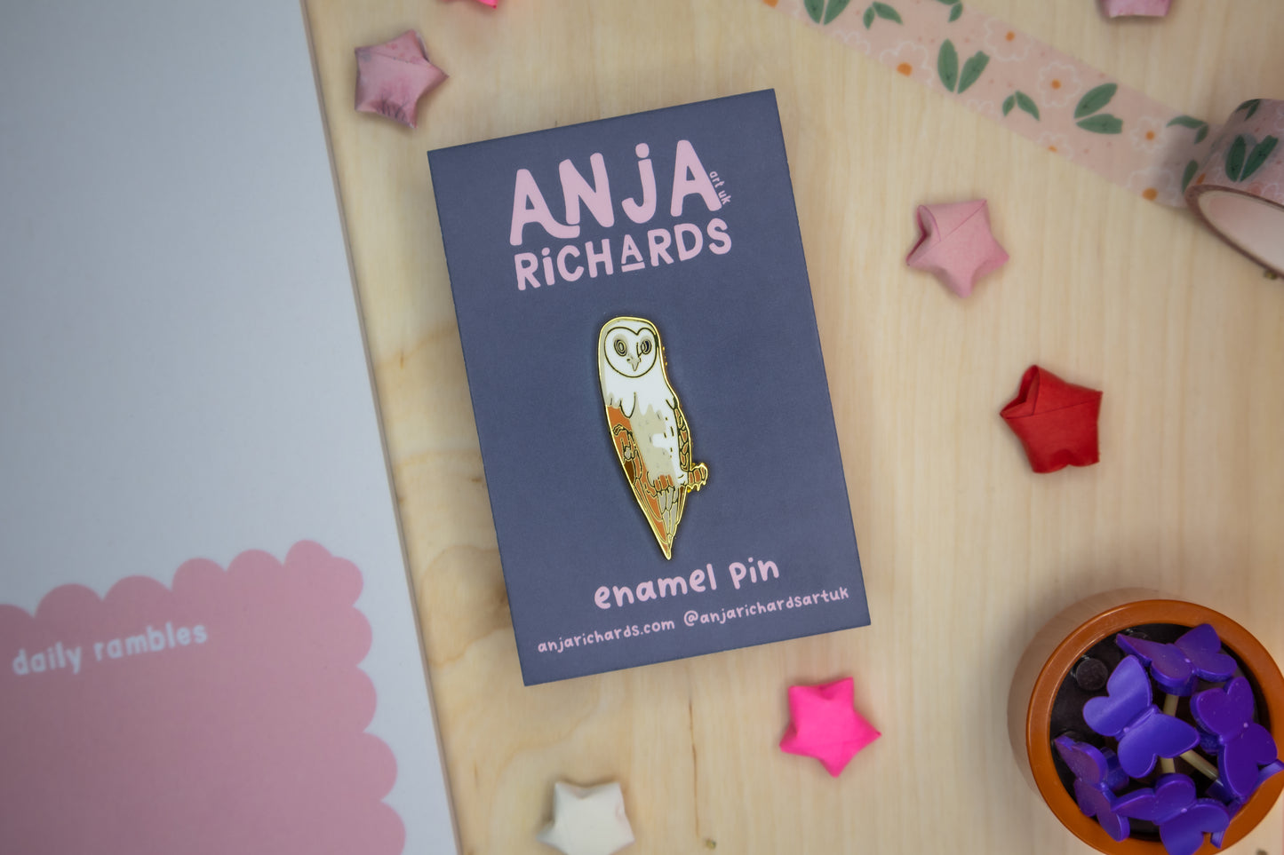 Owl Pin - Standard Edition