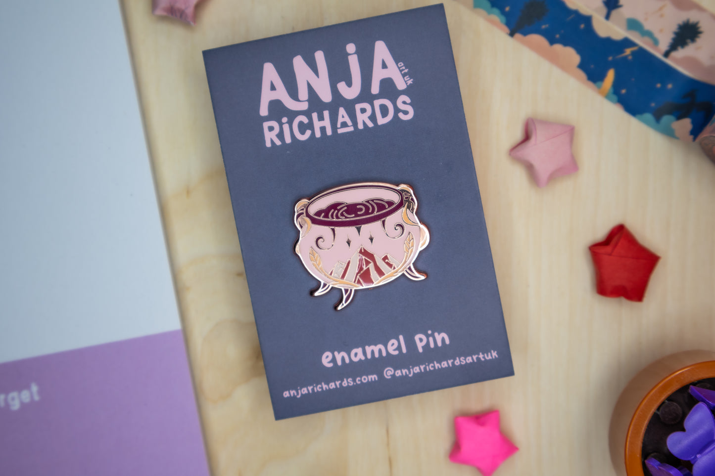 Cauldron Enamel Pin