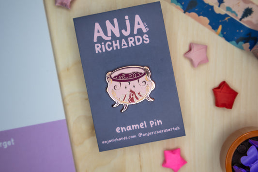 Cauldron Enamel Pin