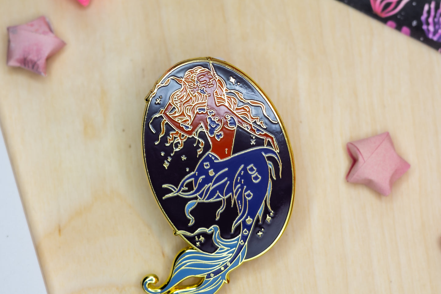 Amaruni Mermaid Enamel Pin